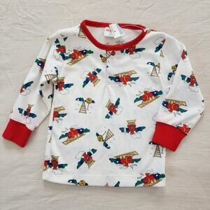 Vintage Healthtex Trains Long Sleeve 12 months